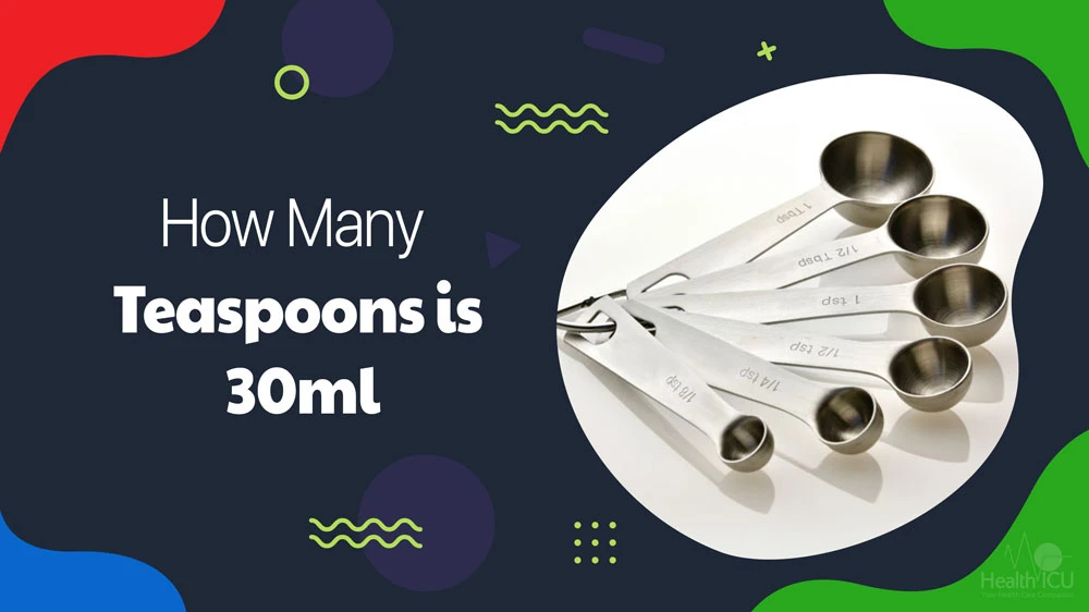 how many teaspoons is 30ml